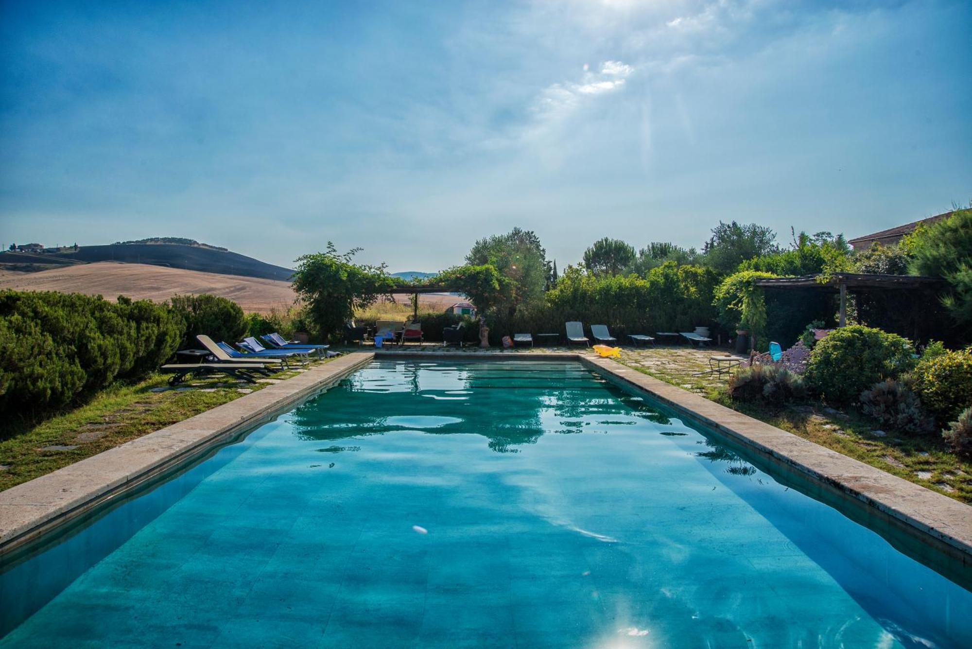 Agriturismo Le Sorbelle D'Orcia Con Piscina Pienza Extérieur photo