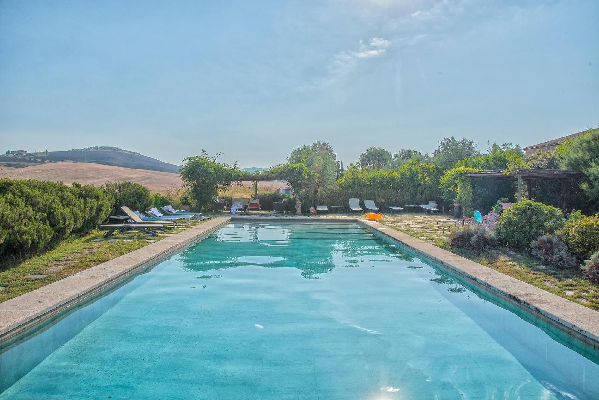 Agriturismo Le Sorbelle D'Orcia Con Piscina Pienza Extérieur photo
