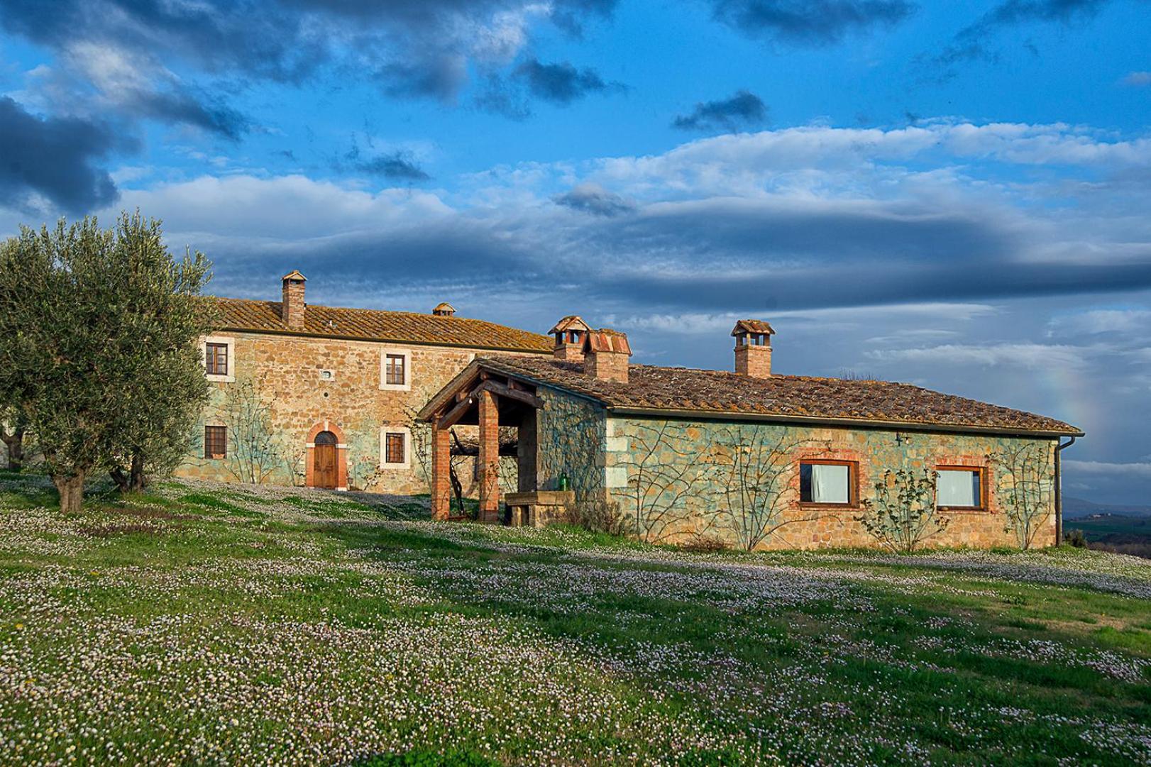 Agriturismo Le Sorbelle D'Orcia Con Piscina Pienza Extérieur photo