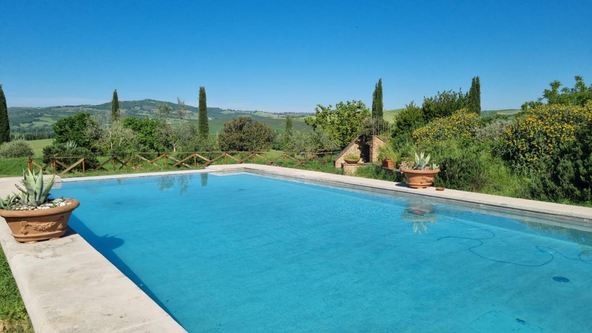 Agriturismo Le Sorbelle D'Orcia Con Piscina Pienza Extérieur photo